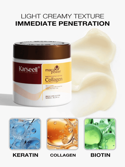 Karseell Collagen Hair Treatment Mask  Deep Repair Conditioner With Argan Oil For Dry And Damaged H 2