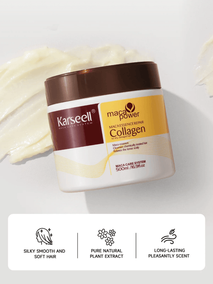 Karseell Collagen Hair Treatment Mask  Deep Repair Conditioner With Argan Oil For Dry And Damaged H 4
