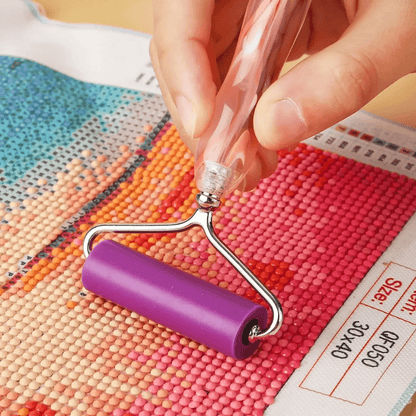 Diamond Painting Roller Tool – Precision Mosaic Flattening Accessory for Smoothing and Securing Diamonds