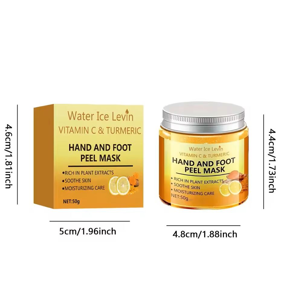 Vitamin C And Turmeric Hand Wax Mask 1