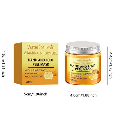 Vitamin C And Turmeric Hand Wax Mask 1