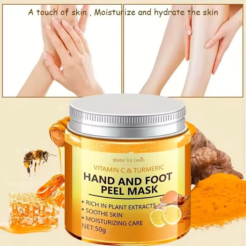 Vitamin C And Turmeric Hand Wax Mask 2