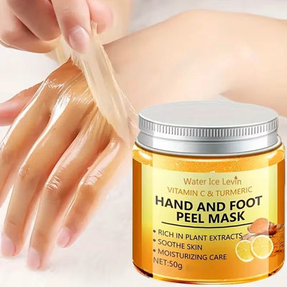Vitamin C and Turmeric Hand Wax Mask