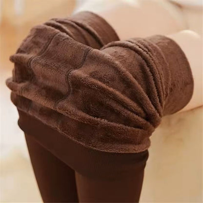 Womens Thermal Velvet Lined Slim Pantyhose Leggings 3