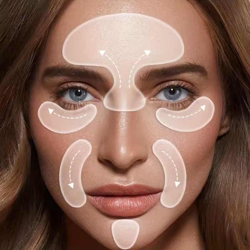 6-Piece Reusable Silicone Anti-Wrinkle Pads