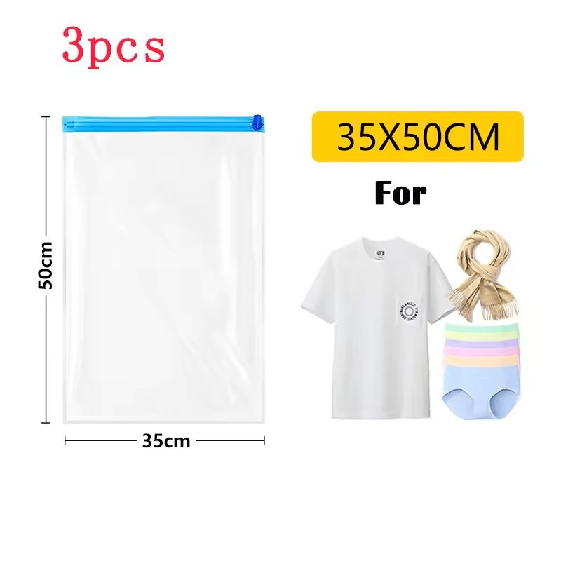 Travel RollUp Compression Bags  SpaceSaving Storage For Suitcases And Backpacks 2