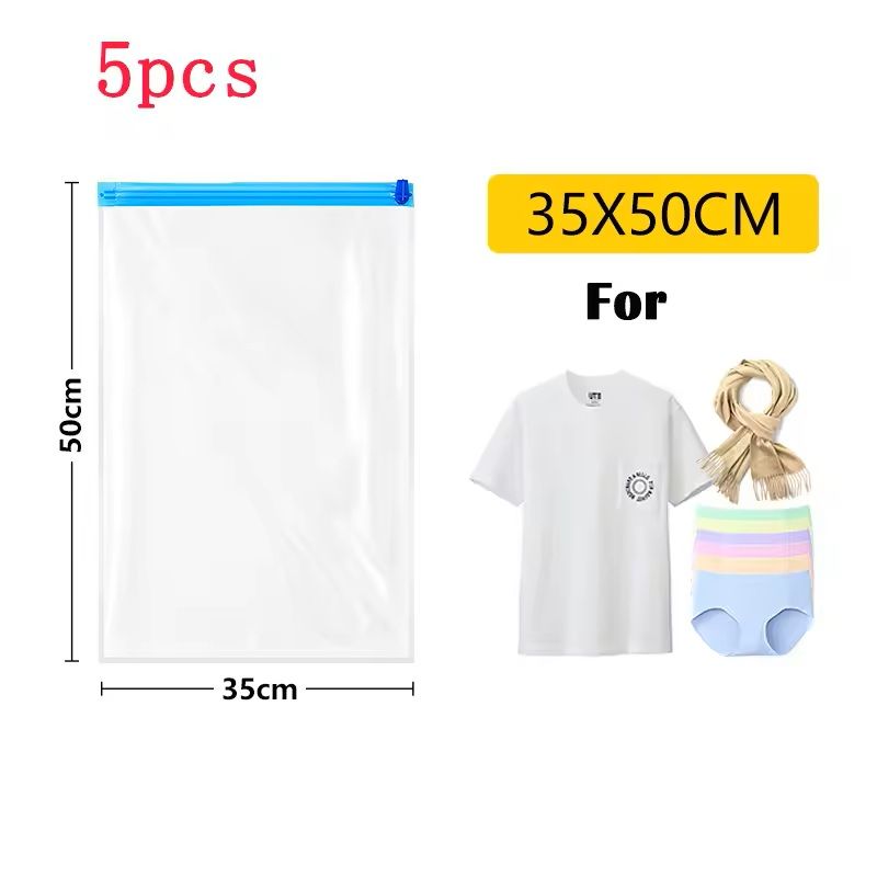 Travel RollUp Compression Bags  SpaceSaving Storage For Suitcases And Backpacks 4
