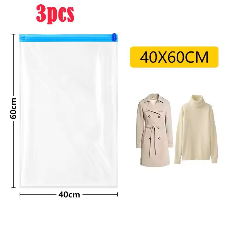 Travel RollUp Compression Bags  SpaceSaving Storage For Suitcases And Backpacks 5