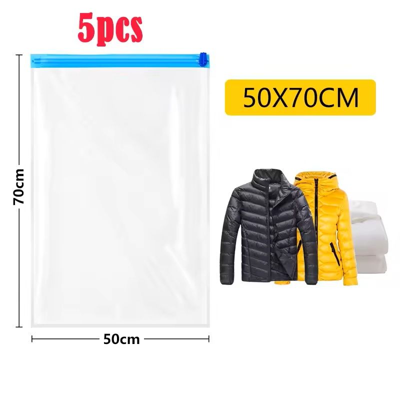 Travel RollUp Compression Bags  SpaceSaving Storage For Suitcases And Backpacks 8