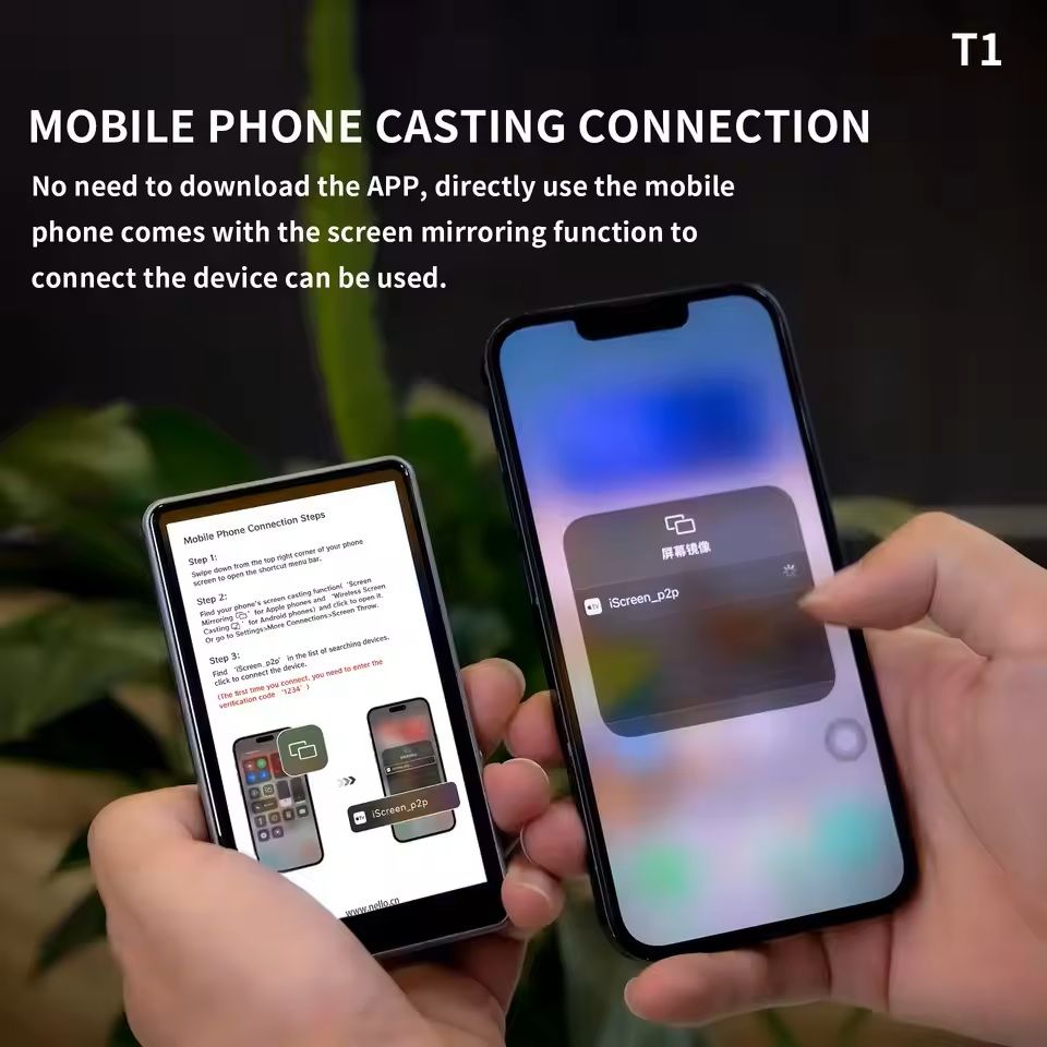 Magnetic Rear Camera Monitor For Phone Vlogging And Live Streaming 5