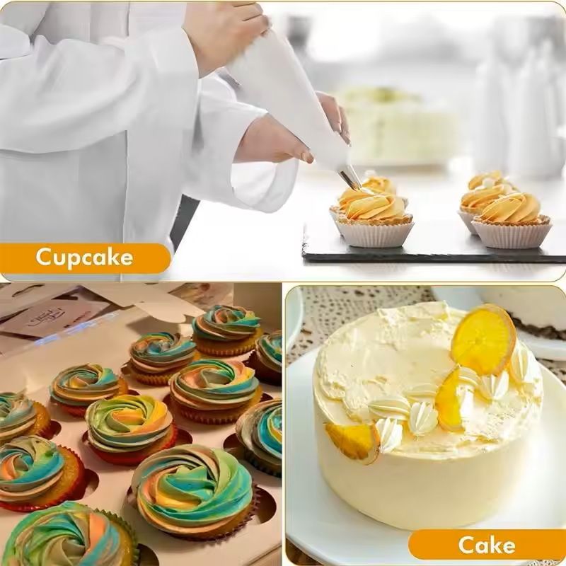Silicone Piping Bags And Tips Set For Cake Decorating 2