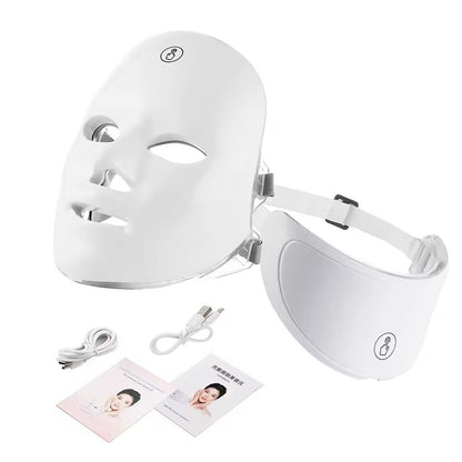 LED Face And Neck Beauty Massager 2