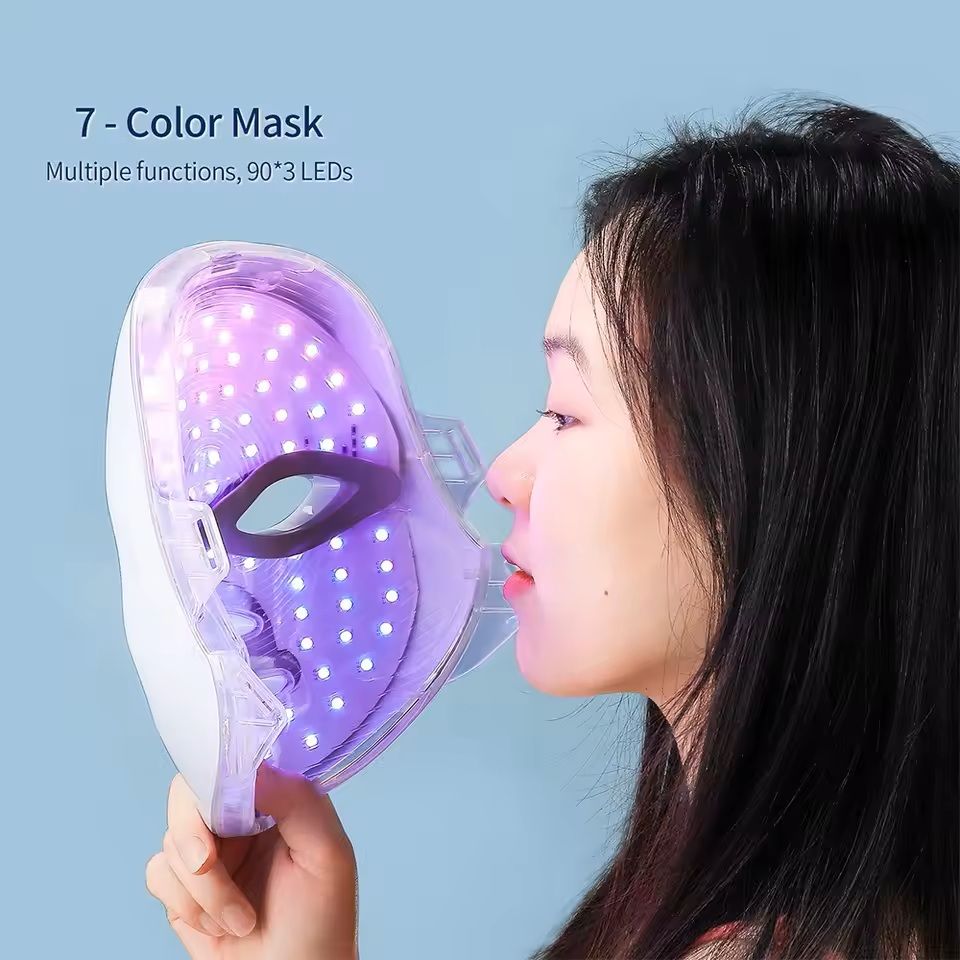 LED Face And Neck Beauty Massager 7