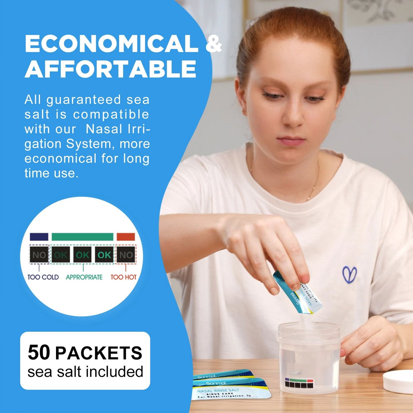 Electric Nasal Irrigation System FDA Approved Nasal Irrigator Device  50 SaltPods For Deep Sinus Ri 5