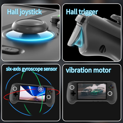 Retro Handheld Game Console ANBERNIC RG556 W 548 AMOLED Unisoc T820 Android 13 5500mAh Battery 5