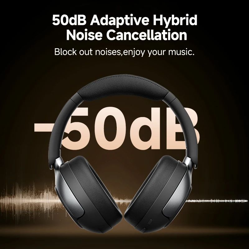 QCY Pro ANC Wireless Headphone With HiRes Spatial Audio Noise Canceling LDAC Bluetooth Over Ear Hea 4