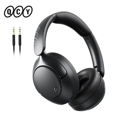 QCY Pro ANC Wireless Headphone with Hi-Res Spatial Audio, Noise Canceling, LDAC Bluetooth Over Ear Headset for Gaming