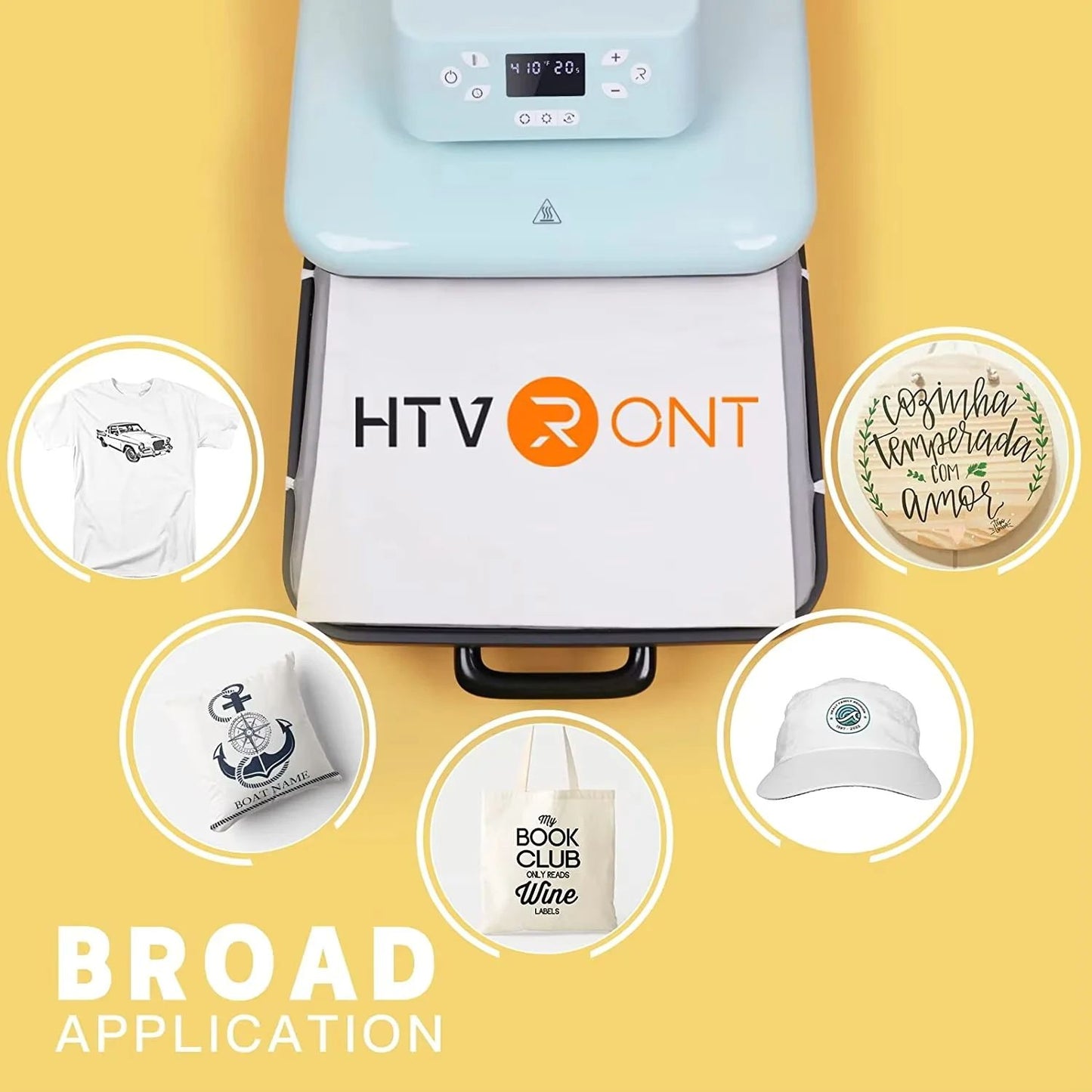 Automatic Heat Press One Key Auto Pressure DIY Sublimation  Iron On HTV Machine For Crafts T Shirts 3