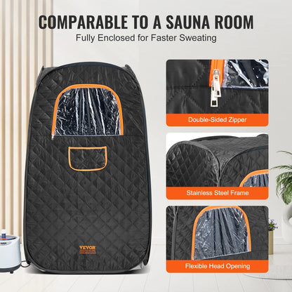 Portable Steam Sauna Tent Personal Home Detox Relaxation  Therapeutic SPA With Remote Control 5