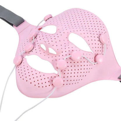 Electric Beauty Massager Anti Wrinkle Magnet Facial Massage Mask, Silicone SPA Face Mask for Skin Firming & Lifting Care