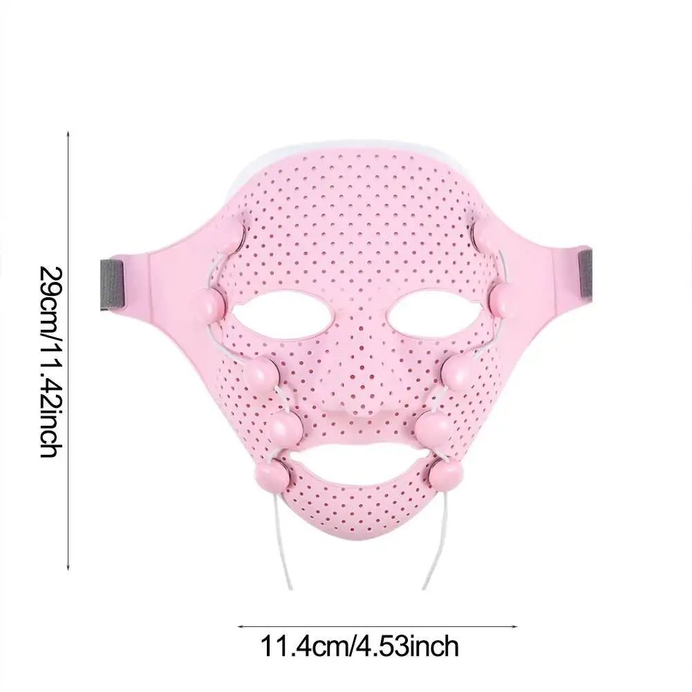 Electric Beauty Massager Anti Wrinkle Magnet Facial Massage Mask Silicone SPA Face Mask For Skin Fi 3