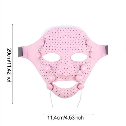 Electric Beauty Massager Anti Wrinkle Magnet Facial Massage Mask Silicone SPA Face Mask For Skin Fi 3
