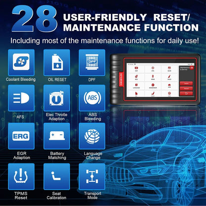 KINGBOLEN OBD Automotive Scanner Bluetooth All System Car Diagnostic Tool IMMO BMS TPMS ABS Bleedin 1