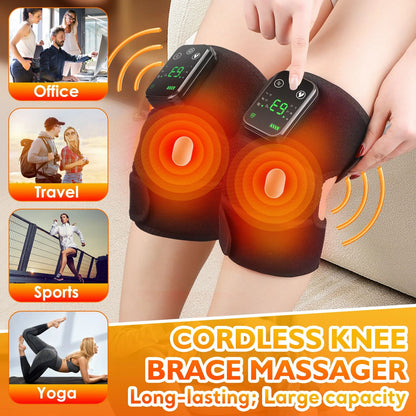 Electric Shoulder Heating Pad With 3 Speed Vibration  Thermal Massager For Shoulder Neck  Muscle Re 3