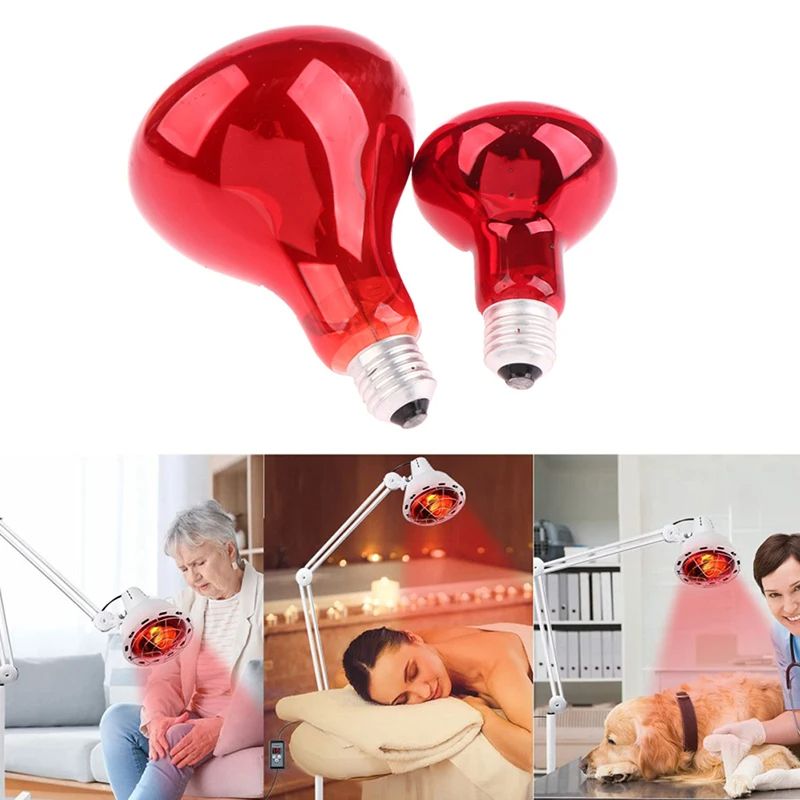 Infrared Red Light Therapy Bulb For Body Muscle Pain Relief Neck Joint Heating Lamp Arthritis Physi 2