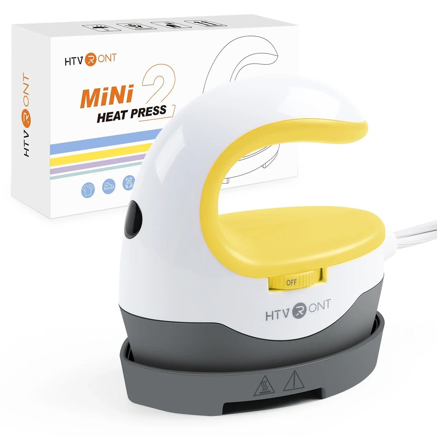 Mini Heat Press Machine For Clothes Hats Shoes Auto Easy Heat Transfer Iron On Tool For Vinyl DIY P 1