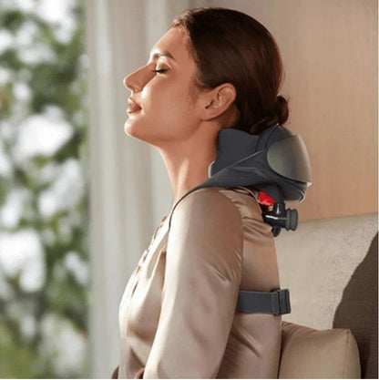 Neck Shoulder Massager With Heat  Shiatsu Kneading Deep Tissue Pain Relief  Red Light Therapy 1