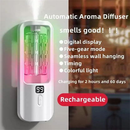 5Gear Aroma Diffuser Essential Oil Fragrance Machine With WallMounted Humidifier Air Freshener For  2