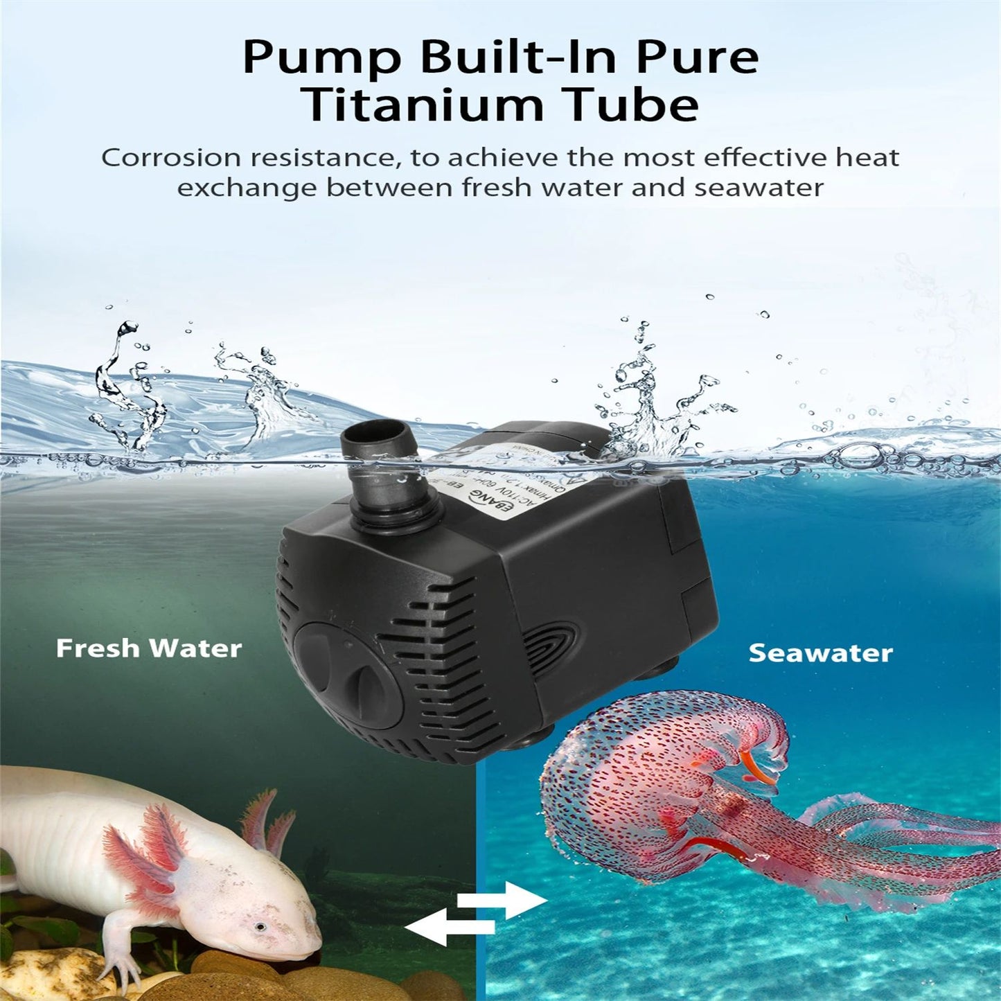 Aquarium Chiller Hydroponic Water Cooler Fish Tank Cooling System For Axolotl Reef Shrimp Coral Fre 3