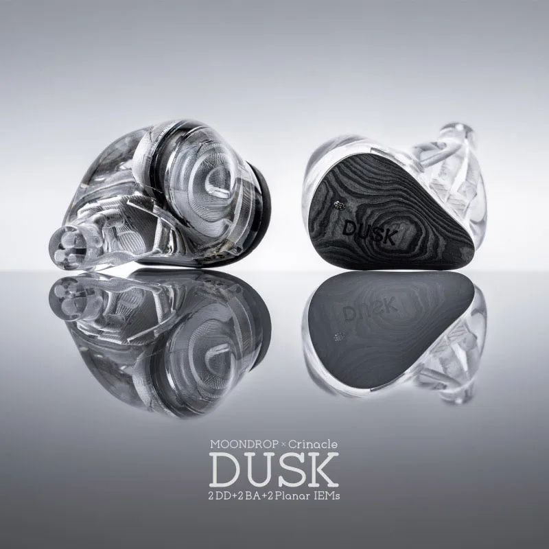 MoonDrop Dusk 2 Planar In Ear Headphone Interchangeable Cable With 35mm Pro Grade Audio 2