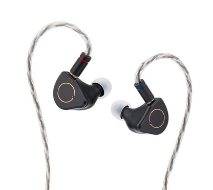 SIMGOT SuperMix 4, 1DD+1BA+1Planar+1PZT Hybrid Drivers HiFi Wired Earphones with Oxygen-Free Copper Silver-Plated Cable