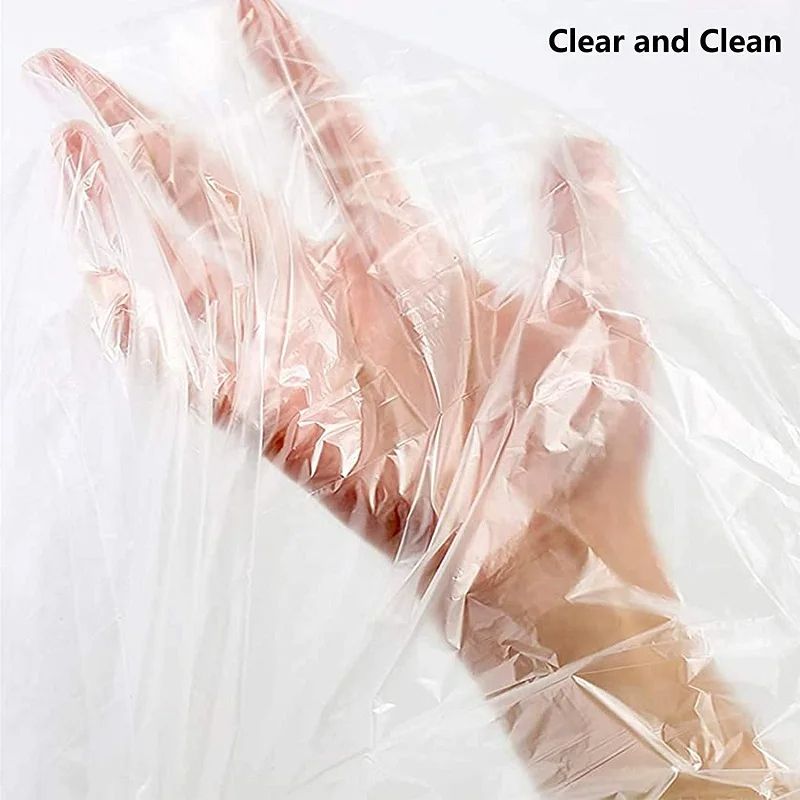 50 Pcs Disposable Infrared Sauna Blanket Bags PVC Plastic Sheeting For Body Wrap Spa Weight Loss  T 4