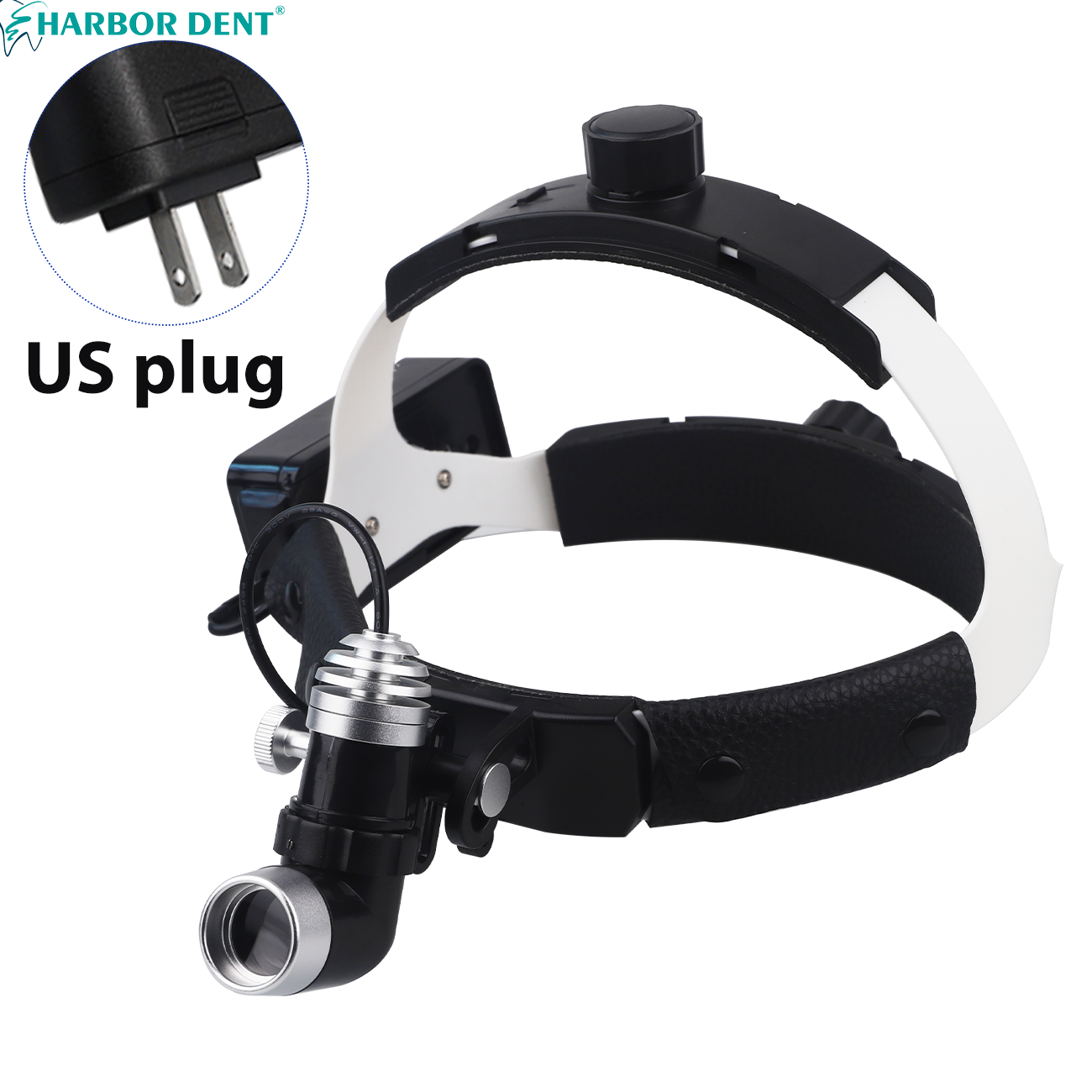 ENT Dental Headlight 5W LED Surgical Headlamp With Adjustable Brightness  Spot 7