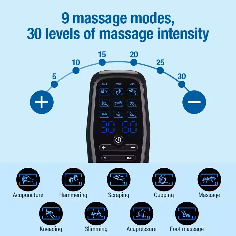 Electric EMS Muscle Stimulator Therapy Machine 2