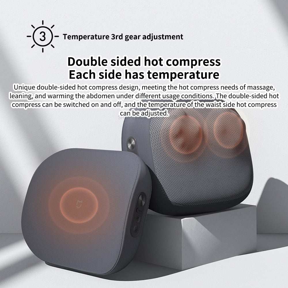 Smart Waist Massager With Hot Compress Back  Shoulder Massager Adjustable Heat APPControlled 4