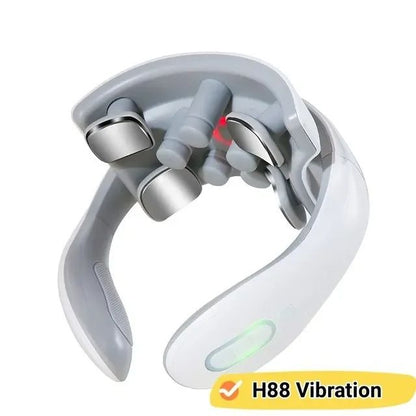 Neck Massager With Intelligent Charging Heating Hot Pressing Magnetic Pulse Therapy Portable Fashio 6