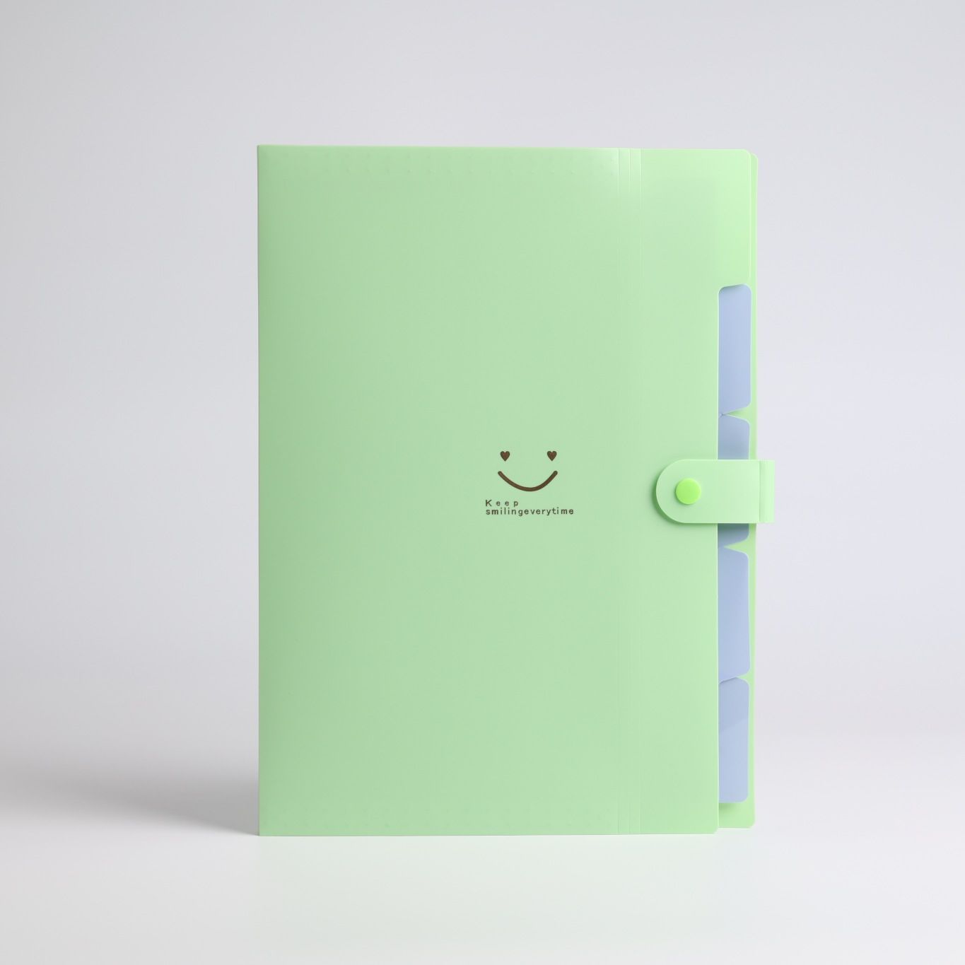 5 Pocket A4 Accordion File Folder  Durable Plastic Document Organizer With Test Roll Holder 6