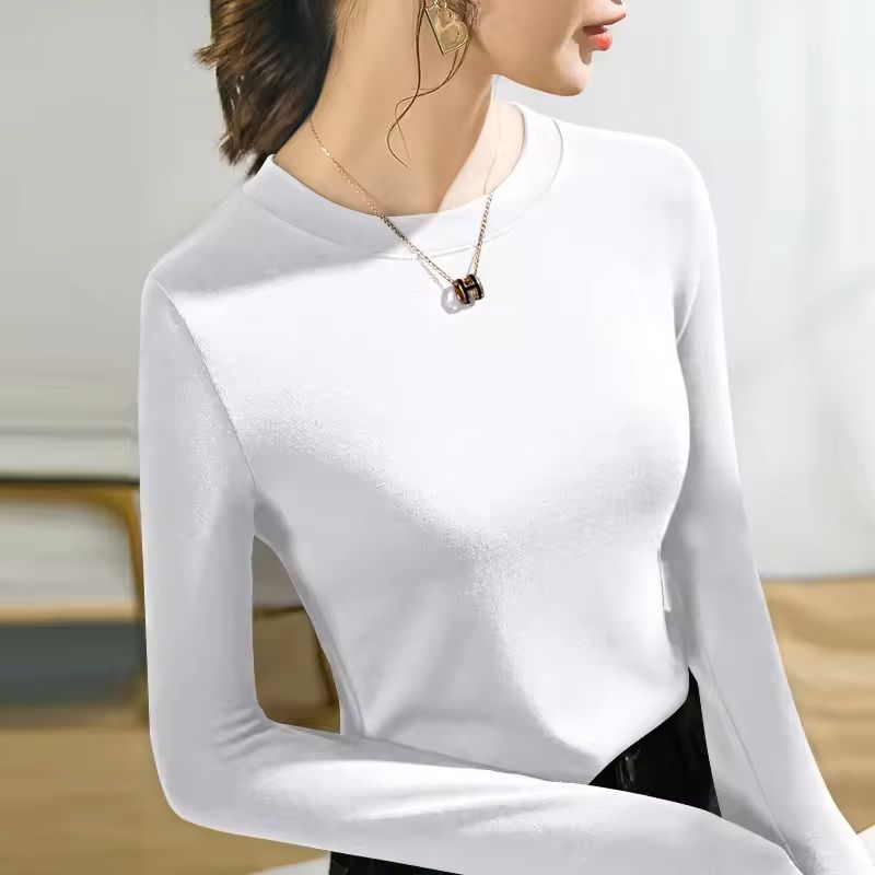 Womens Long Sleeve Slim Fit Thermal Top 1