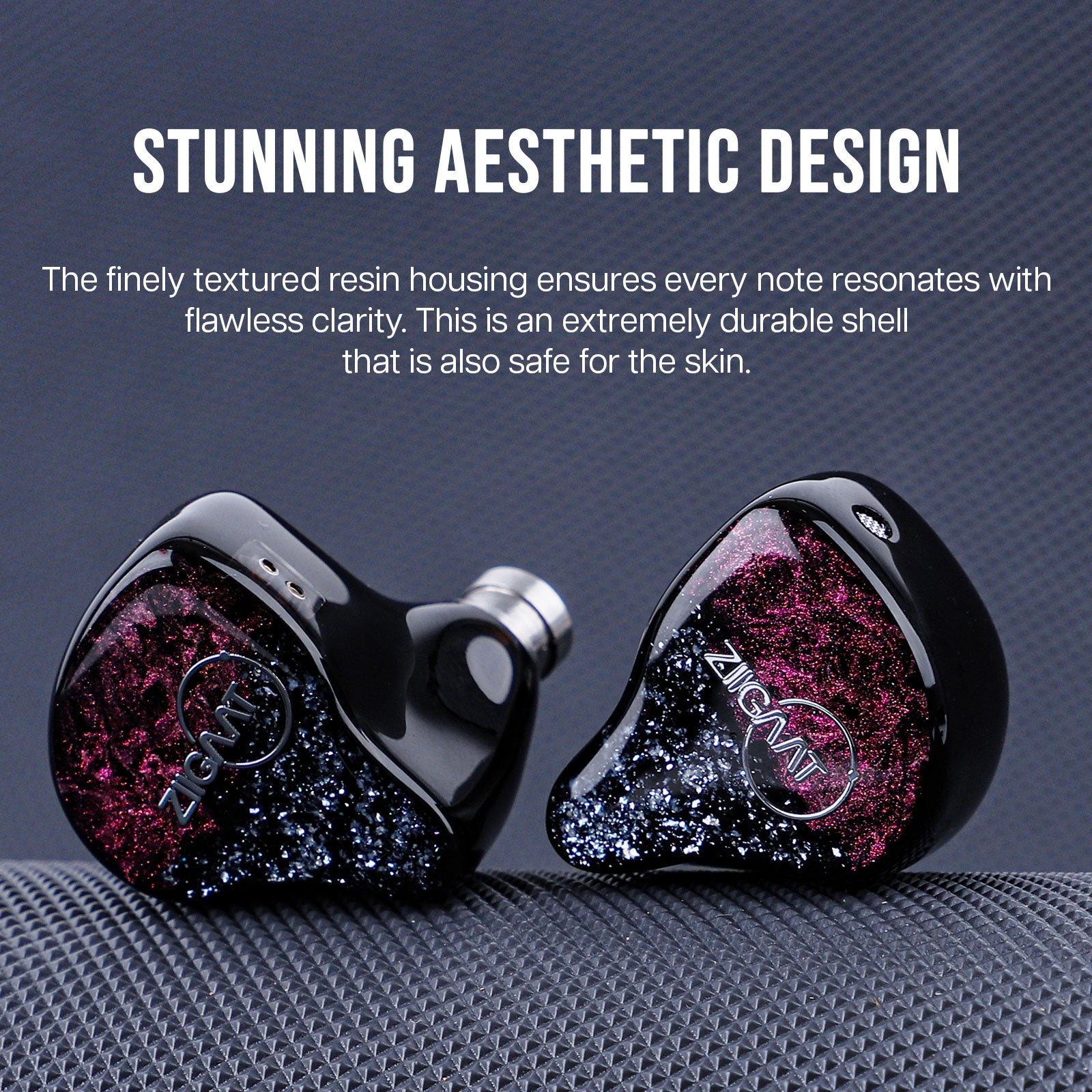 Odyssey 1DD+3BA Hybrid In-Ear Monitor – HiFi Wired Earphones for Audiophiles & Musicians