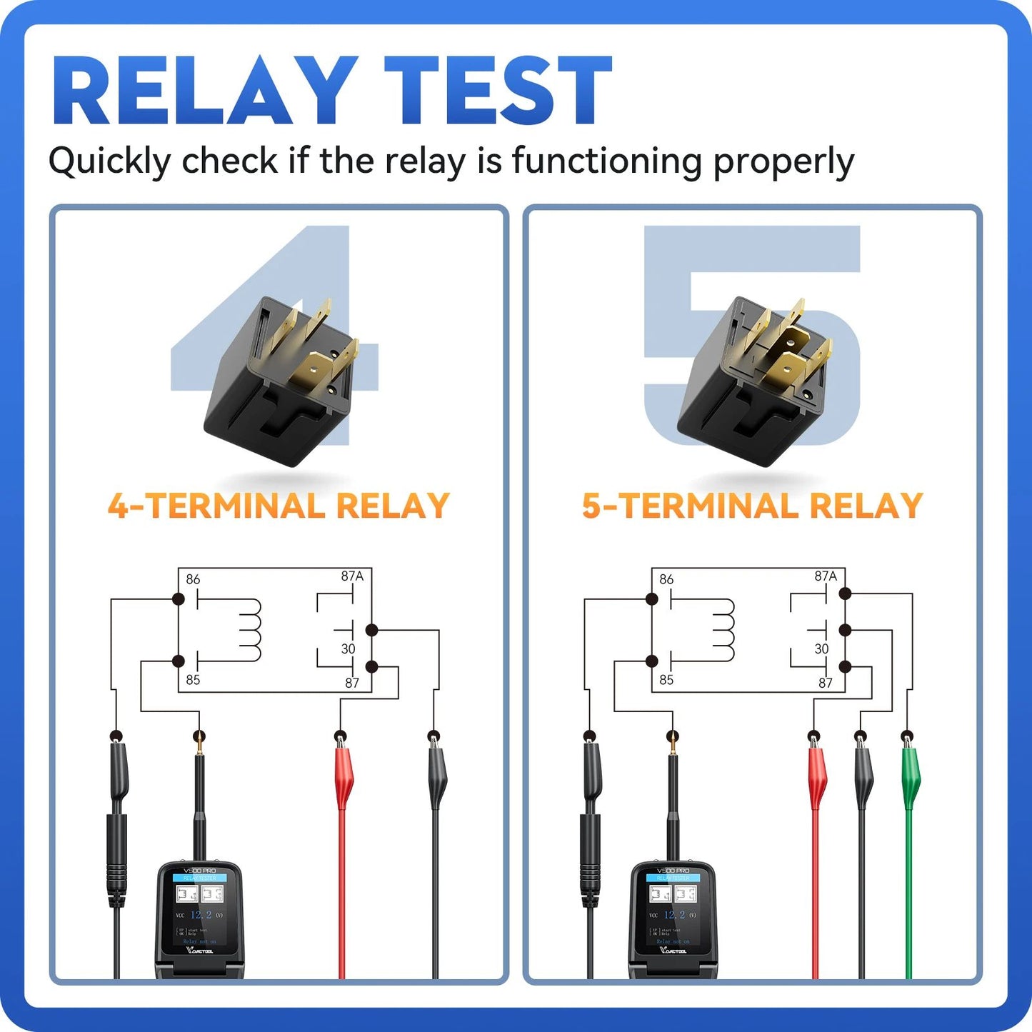 Automotive Power Circuit Probe Tester Complete Electrical System Diagnostic Tool 5