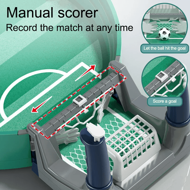 Mini Soccer Table Game For Kids And Families  Portable Desktop Football Board Game For Parties And  4
