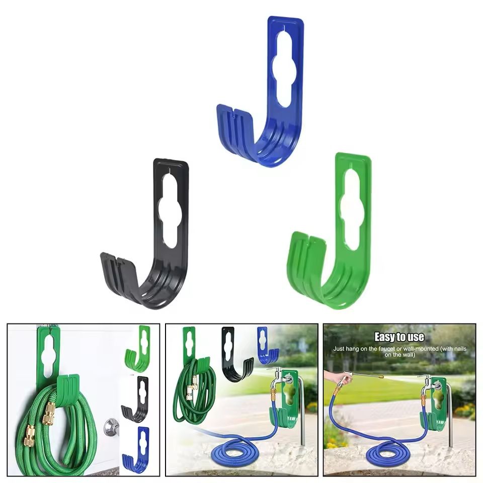 Garden Wall Mount Hose Organizer Rack 7