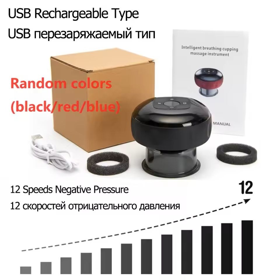 Rechargeable Electric Cupping Therapy Set 5
