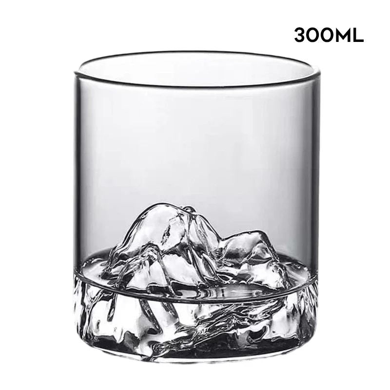 Creative Glass Mountain Viewing Cup Japanese Style Mountain Teacup High Beauty Household Water Mug  6