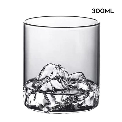 Creative Glass Mountain Viewing Cup Japanese Style Mountain Teacup High Beauty Household Water Mug  6
