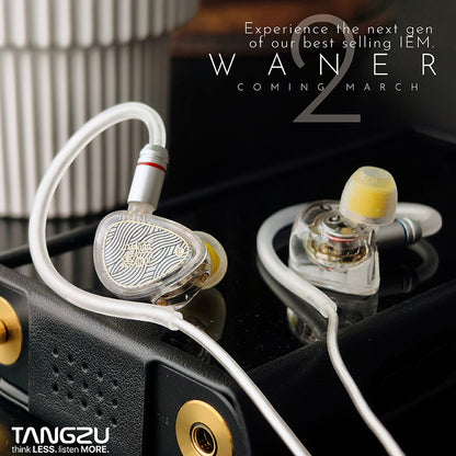 Tangzu Waner 2nd Gen HiFi InEar Monitor High Resolution Dynamic Driver Earphone With 078mm Detachab 3